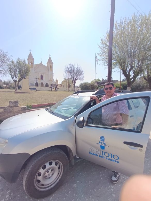 Radio Río Cuarto "inauguró" el  Camino de La Costa totalmente pavimentado