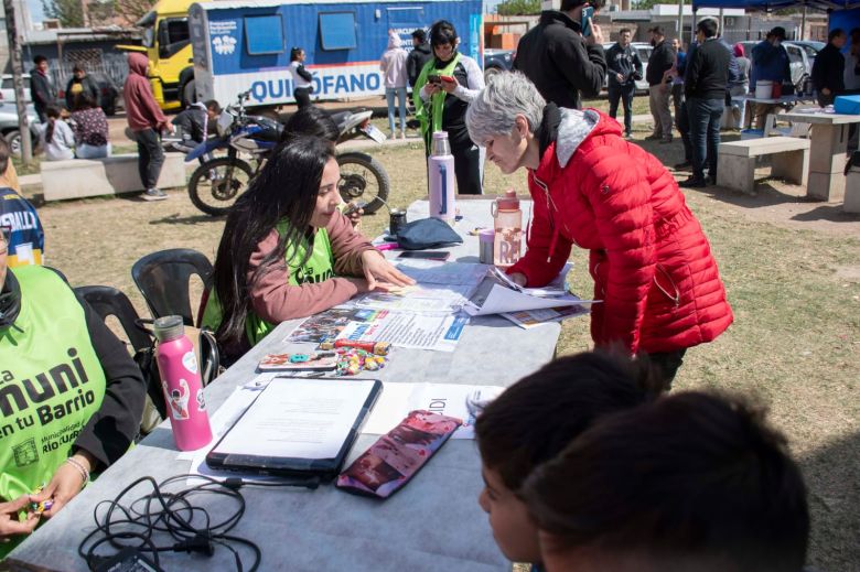 Con éxito comenzó el programa “La Muni en Tu Barrio” en Jardín Norte