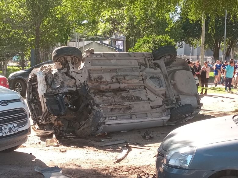 Accidente en el puente Obregón Cano