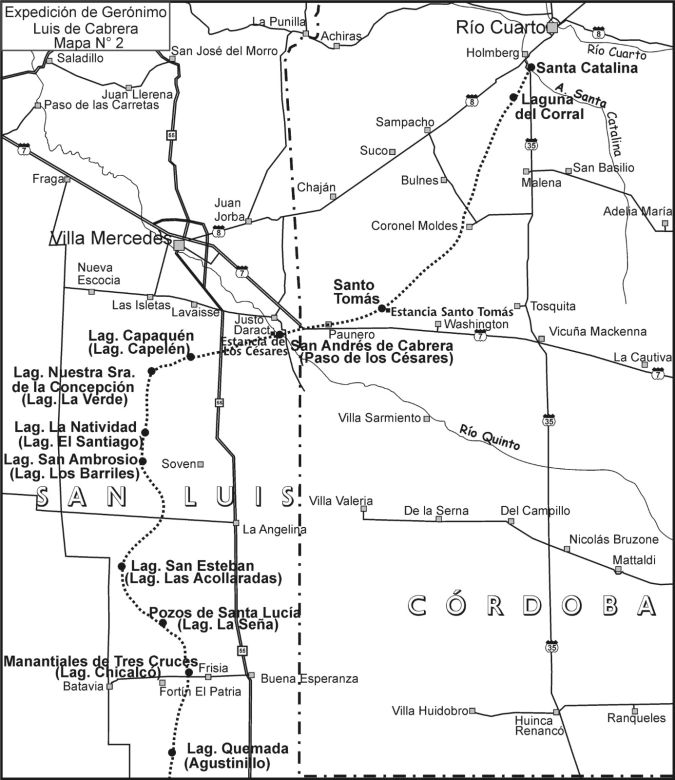 Geolocalizaron viejo cauce del río Quinto por donde pasó una expedición en busca de la Ciudad de los Césares hace 404 años