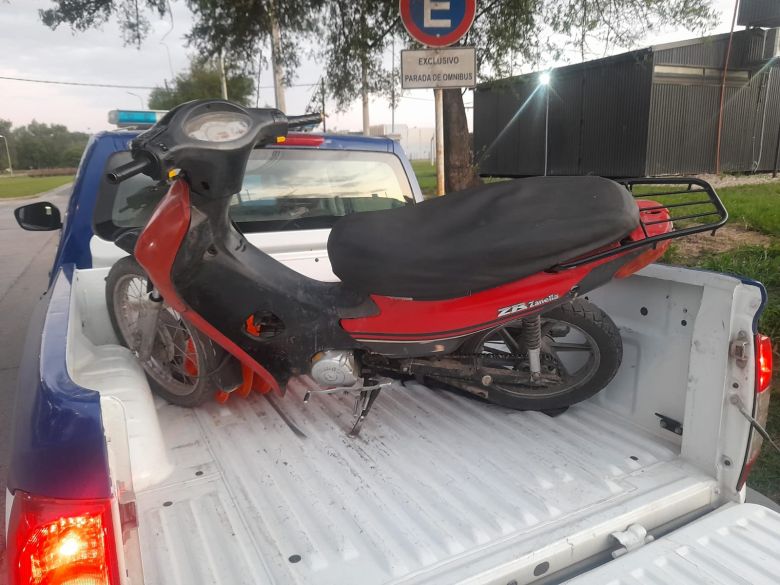 Operativos policiales: Hubo dos detenidos y cuatro motocicletas recuperadas 