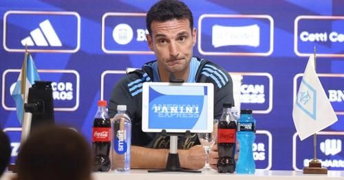 Habló Scaloni en la previa a Paraguay